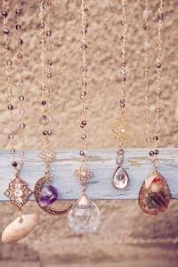 New Zealand Summer Rose Necklace