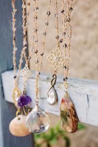 Bohemian Silver pendant Necklace